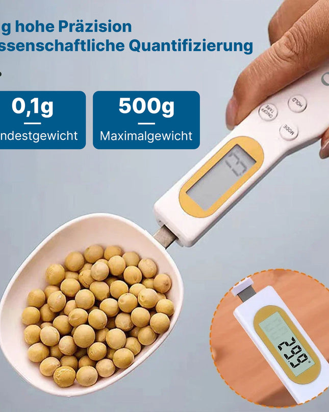 Digitale Löffelwaage – genaues Abwiegen mit nur einem Handgriff