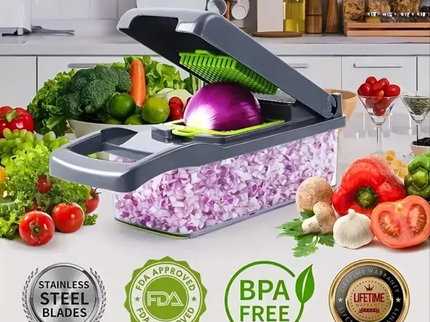 Chop & Slice Pro – 16-teiliges Set für schnelle und einfache Küchenvorbereitung