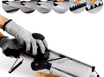 Schnell, Sicher, Präzise – Die Verstellbare Mandoline für jede Küche