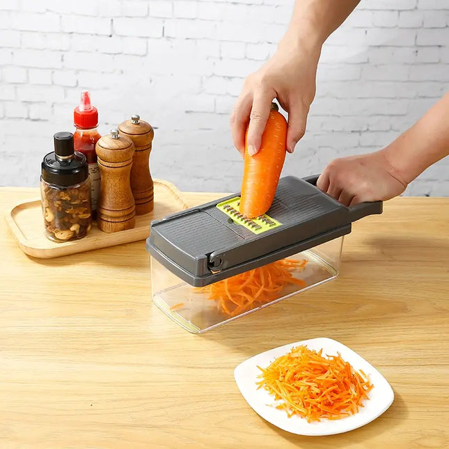 Chop & Slice Pro – 16-teiliges Set für schnelle und einfache Küchenvorbereitung