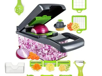 Chop & Slice Pro – 16-teiliges Set für schnelle und einfache Küchenvorbereitung